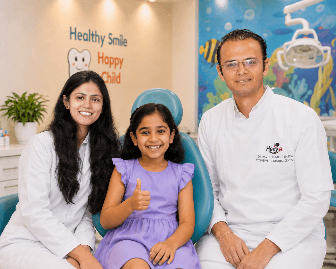 Heeya pediatric dental team
